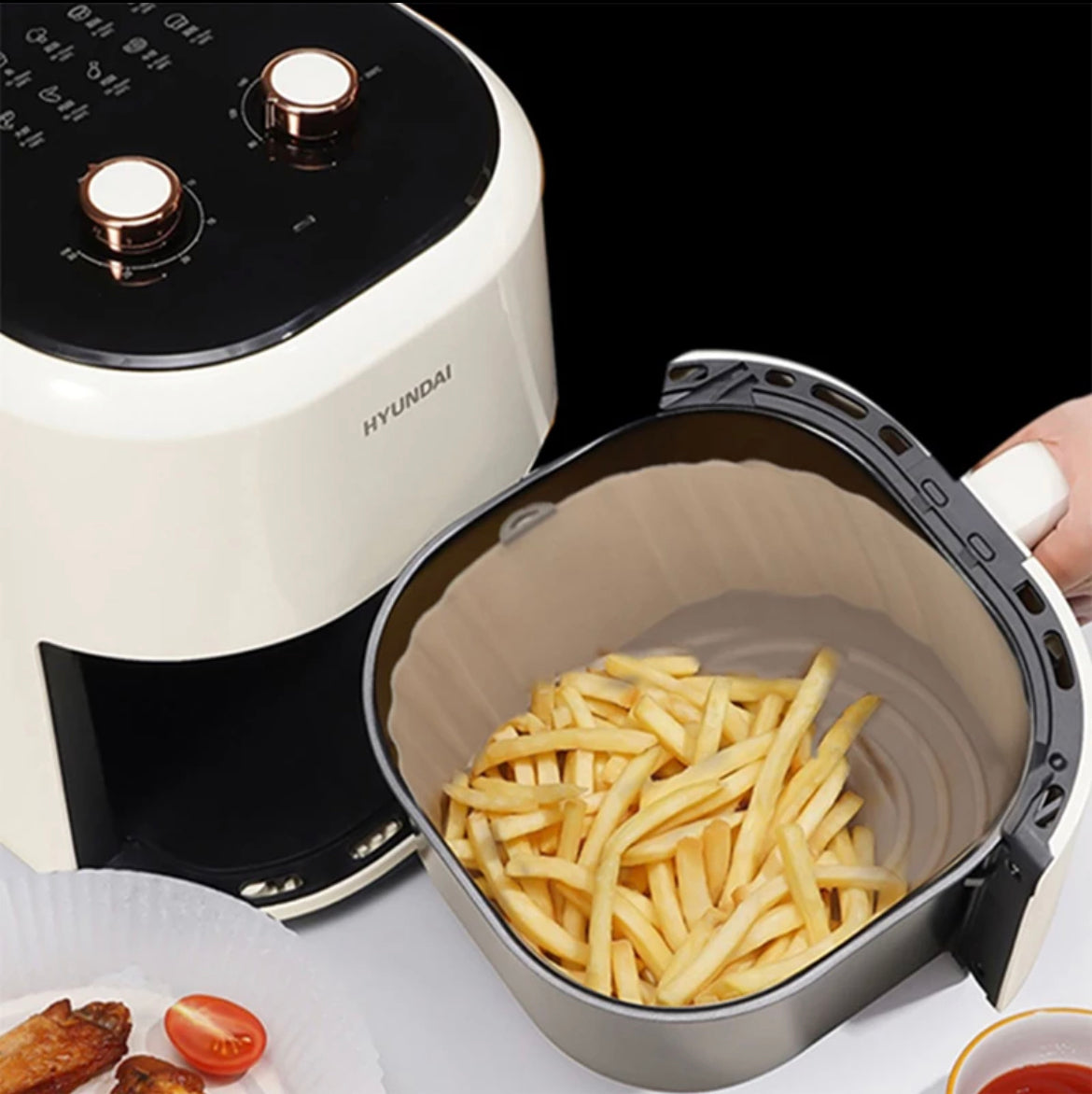 2PC Silicone Airfryer – Funtasy