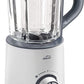 Mixeur Électrique White 700 W, Sans BPA 1'50 L Acier Inoxydable